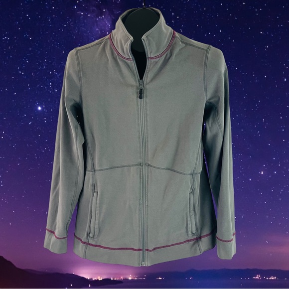 Duluth Trading Company Full Zip Top Close Fitting shirt Jacket Size M - Picture 9 of 14